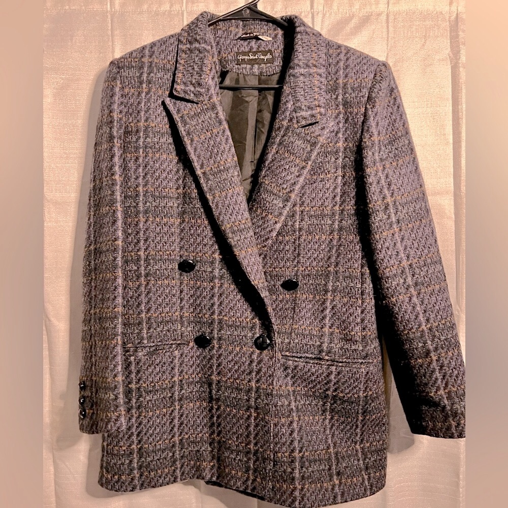 Giorgio Saint Angelo wool blazer size 10 vintage